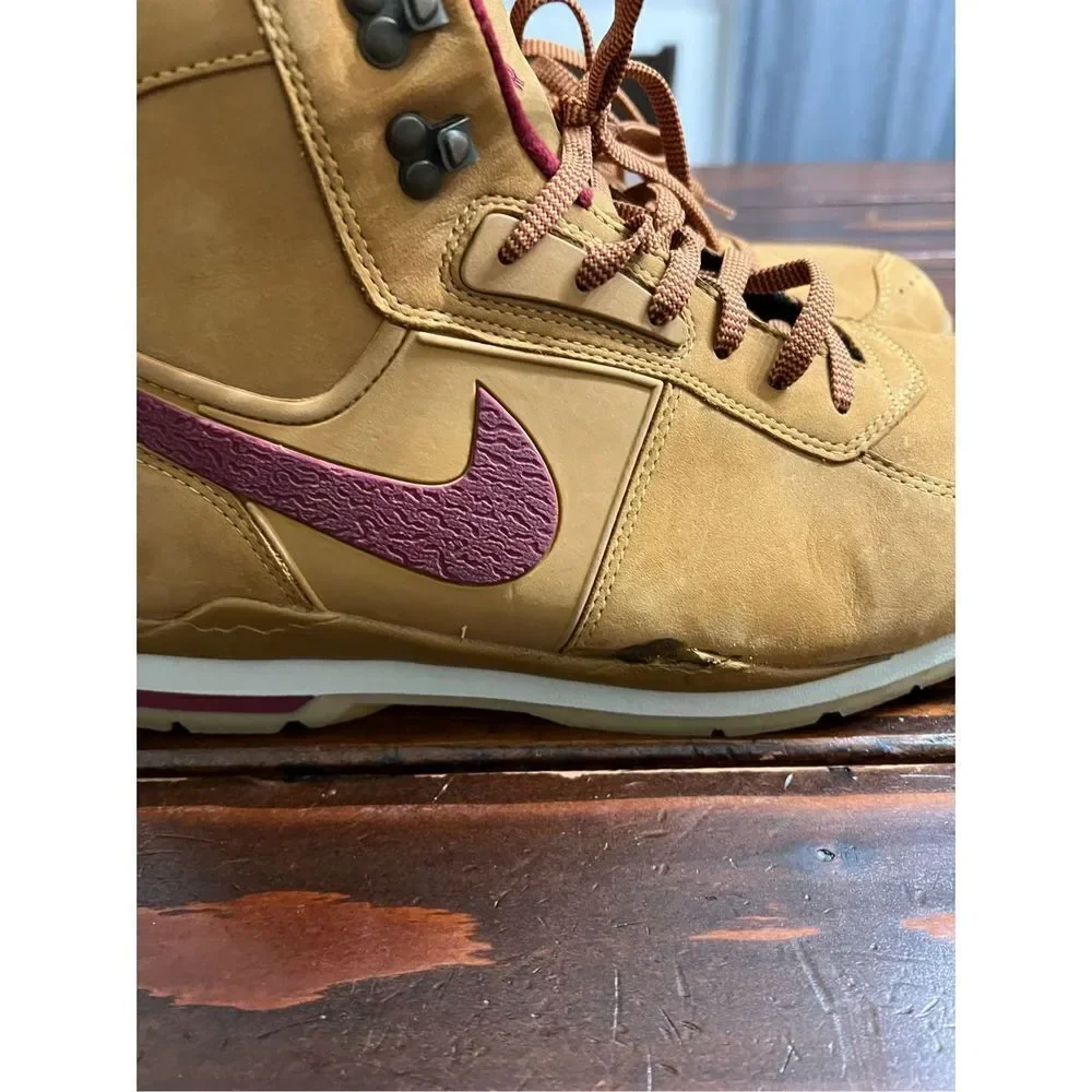 Nike Air Baltoro Leather Boots Brown Hiking 311093 261 Men Size 13 From 2005